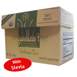 100% organic herbal infusion -Verbena With stevia